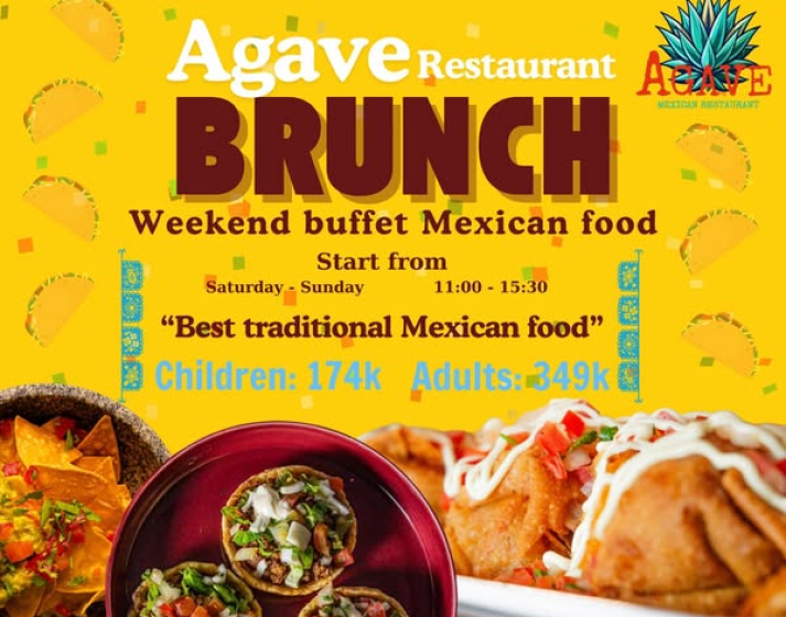 WEEKEND BRUNCH BUFFET AT AGAVE